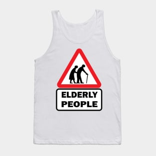 Henoed Elderly People Tank Top